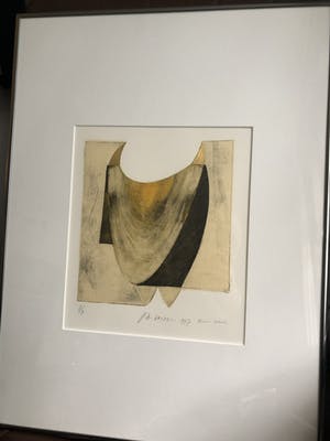 Jan Naezer - Abstract compositie kopen? Bied vanaf 75!
