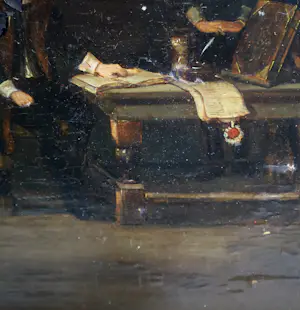 Herman ten Kate - Tischszene kopen? Bied vanaf 20!