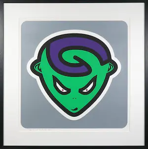 Ottograph - Zeefdruk, Zonder titel - Ingelijst kaufen? Bieten Sie von 50!