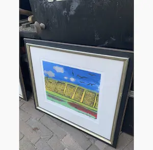 Corneille - 4 luik vogels boven korenvelden kopen? Bied vanaf 399!