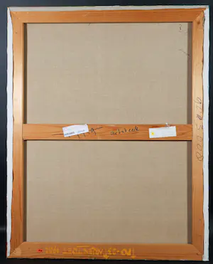 Arjen Toet - Acryl op doek, Geometrisch abstracte compositie kopen? Bied vanaf 1!