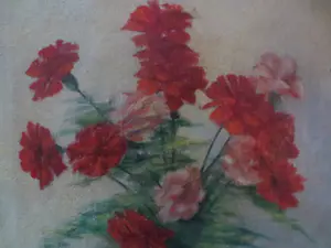 Wil van Leeuwen - Stilleven Anjers 1938 kopen? Bied vanaf 65!