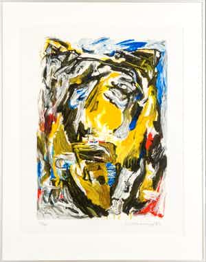 Theo Wolvecamp - gesigneerde zeefdruk verkocht voor € 245!