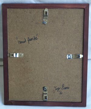 Jasper Banen - Gemengde techniek , “Hemelfamilie” – gesigneerd & ingelijst – 2005 kopen? Bied vanaf 45!