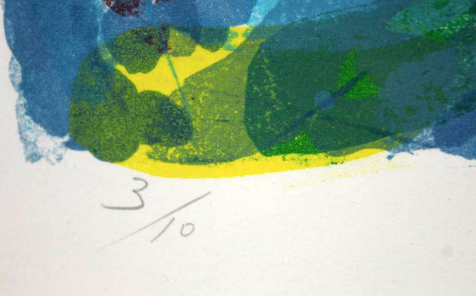 Kenji Nagai - Zeefdruk, Ingelijst kopen? Bied vanaf 120!