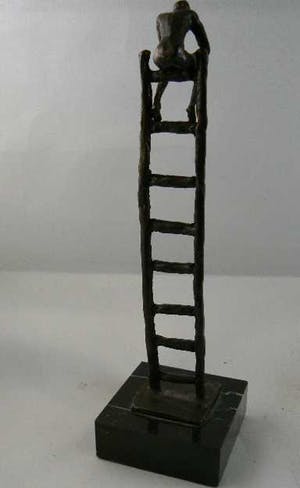 Corry Ammerlaan - Sculptuur “ De denkende mens “ kopen? Bied vanaf 55!