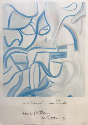 Willem de Kooning - Voor Vincent van Gogh, gesigneerd kaufen? Bieten Sie von 50!