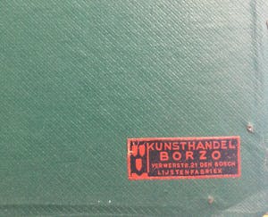 Jan Dijker - Twee Vrouwen | goed bewaarde aquarel/tekening (1953) - ingelijst kopen? Bied vanaf 55!