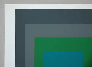 Josef Albers - Hommage aan het Plein - Renewed Hope, 1977 - Zeefdruk in kleuren kopen? Bied vanaf 220!