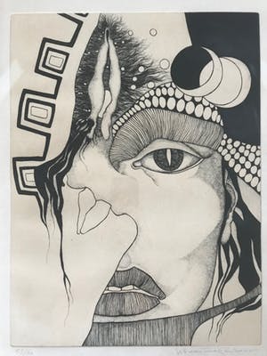 Jef van Tuerenhout - Mooie ets - 1979 - 53/60 kopen? Bied vanaf 95!