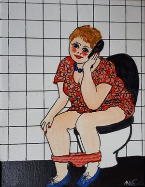 Anke Peddemors - kunst voor in het kleinste kamertje kopen? Bied vanaf 15!