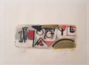 Corneille - April in Paris - gesigneerd zeefdruk - E/A kopen? Bied vanaf 1!