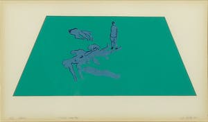 Loes Gorlee - Zeefdruk, Zinloos, Roemloos - Ingelijst kopen? Bied vanaf 1!