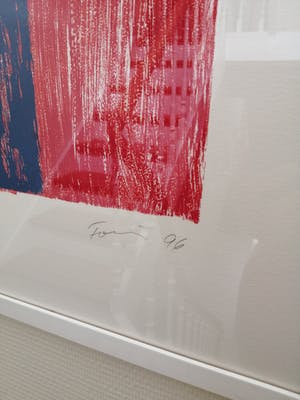 Gunther Forg - Handgesigneerde lithografie - Groot formaat kopen? Bied vanaf 950!
