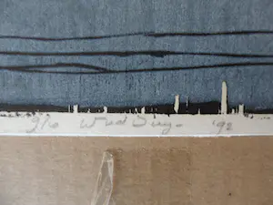 Willy van der Duyn - Houtsnede. Titel, "Traan van de aap". kopen? Bied vanaf 40!