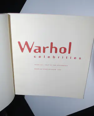 Andy Warhol - Celebrities 1994 - met zeefdruk van Lenin op het omslag kopen? Bied vanaf 75!