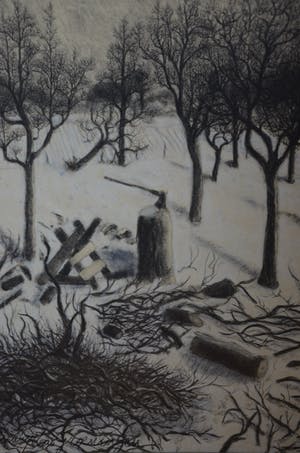 Benny Van Groeningen - Winterlandschap kopen? Bied vanaf 100!