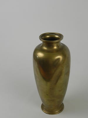 Curiosa - Grote koperen vaas met afbeelding arend vangt reiger kopen? Bied vanaf 1!