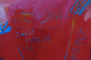 Franscz Witte - Acryl op papier, Geluk - Ingelijst kopen? Bied vanaf 20!