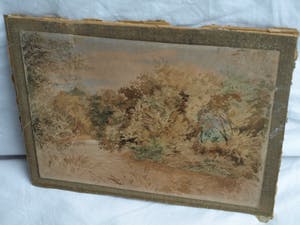 Melchior Fritsch - Aquarel , “An der Schwarza” – 1879 kopen? Bied vanaf 10!