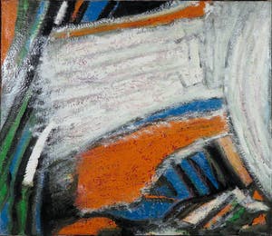 Pieter Haan - Acryl op doek, Zonder titel kopen? Bied vanaf 1!