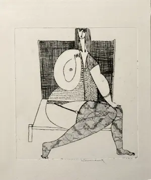 Theo Beerendonk - Zittende vrouw kopen? Bied vanaf 45!