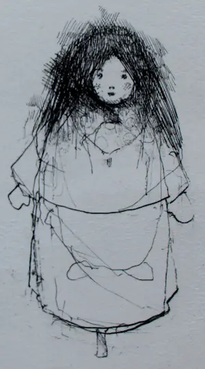 Dirkje Kuik - Tekening: De nachtcactus bloeit - 1982 kopen? Bied vanaf 99!
