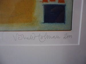 Ronald Tolman - Kleuren ets, zonder titel kopen? Bied vanaf 120!