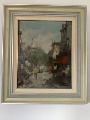 Harry Koolen - Stadsgezicht Parijs kopen? Bied vanaf 75!