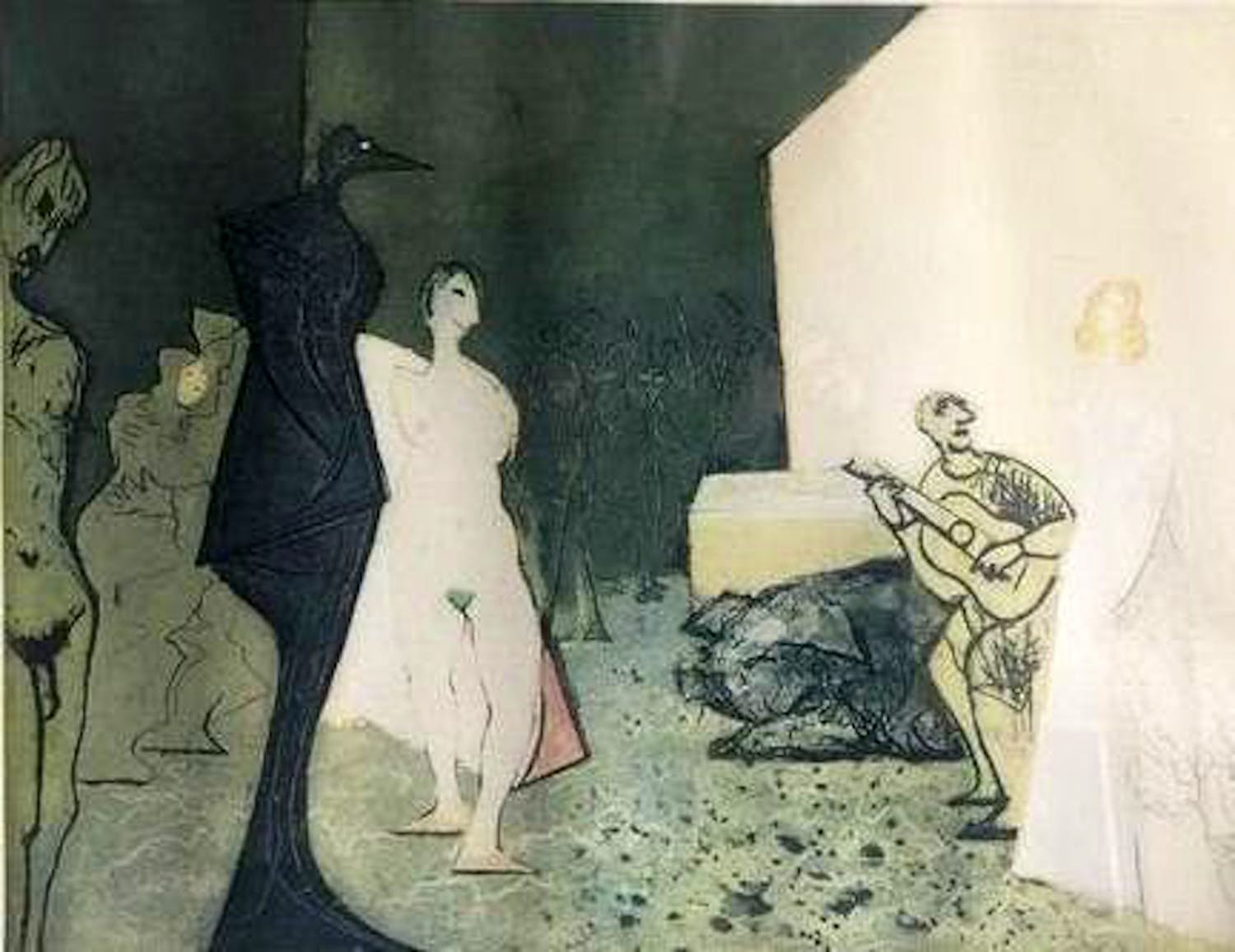 Constant - "De bekering van Venus" - ingelijste ets/aquatint kopen? Bied vanaf 495!