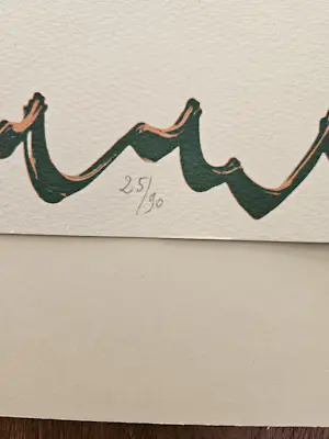 Pierre Alechinsky - 'Boréalité' - 36/90 - 1976 kopen? Bied vanaf 945!