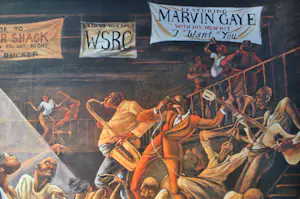 Ernie Barnes - Sugar Shack (Marvin Gaye), Sérigraphie signée, 2002 kopen? Bied vanaf 300!