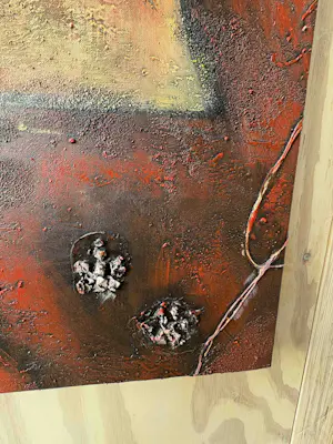 Han Teng - "Muzieknoot" Abstracte Kunst - Acryl op canvas van Han Teng kopen? Bied vanaf 20!