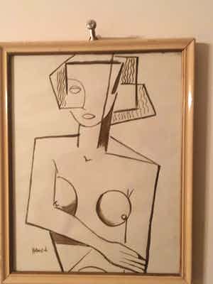 Niet of onleesbaar gesigneerd - henrich verkocht voor € 10!