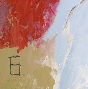 Philip Vencken - Olieverf op doek, Landcompositie (Groot) kopen? Bied vanaf 100!