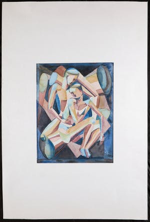 Piet van Mook - Aquarel, "Ruïne" kopen? Bied vanaf 55!