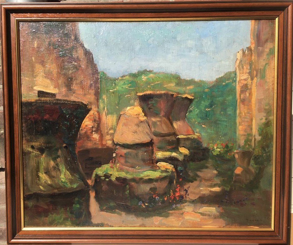 Niet of onleesbaar gesigneerd - Mysterieus Landschap  kopen? Bied vanaf 1!