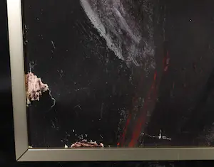 Annemarie Spijkerman - Gemengde techniek op papier, Geboorte van een Serpent - Ingelijst (Groot) kopen? Bied vanaf 1!