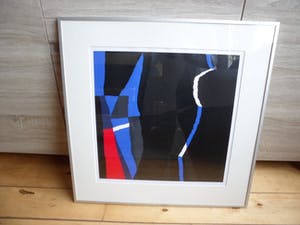 Gijs Keizer - Zeefdruk. Landschap compositie 81 kopen? Bied vanaf 45!