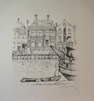 Anton Pieck - 36 tekeningen en een ophang lijst kopen? Bied vanaf 25!