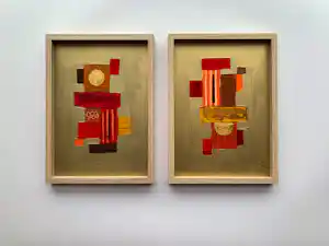 Ronald Boonacker - Italiaans Landschap / DUO. (Certificaat van echtheid) verkauft für € 130!