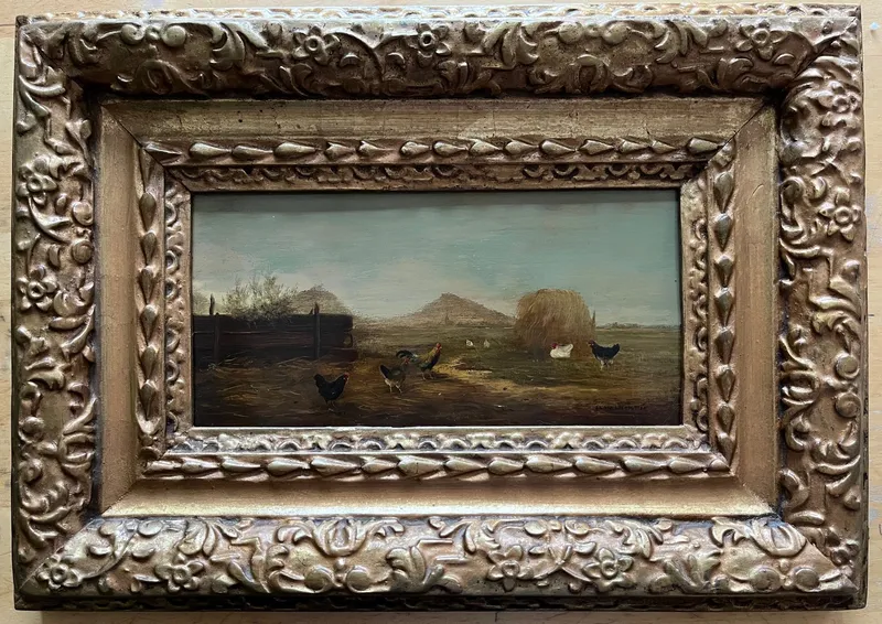 AcheterJef Van Leemputten - Kippen op boerderij? Enchérissez de 400!