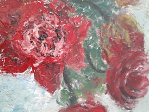 Louis van Roode - Z.T. Rode bloemen in vaas kopen? Bied vanaf 35!