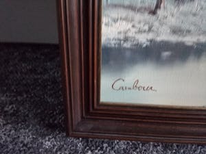 Niet of onleesbaar gesigneerd - Winterlandschap. kopen? Bied vanaf 1!