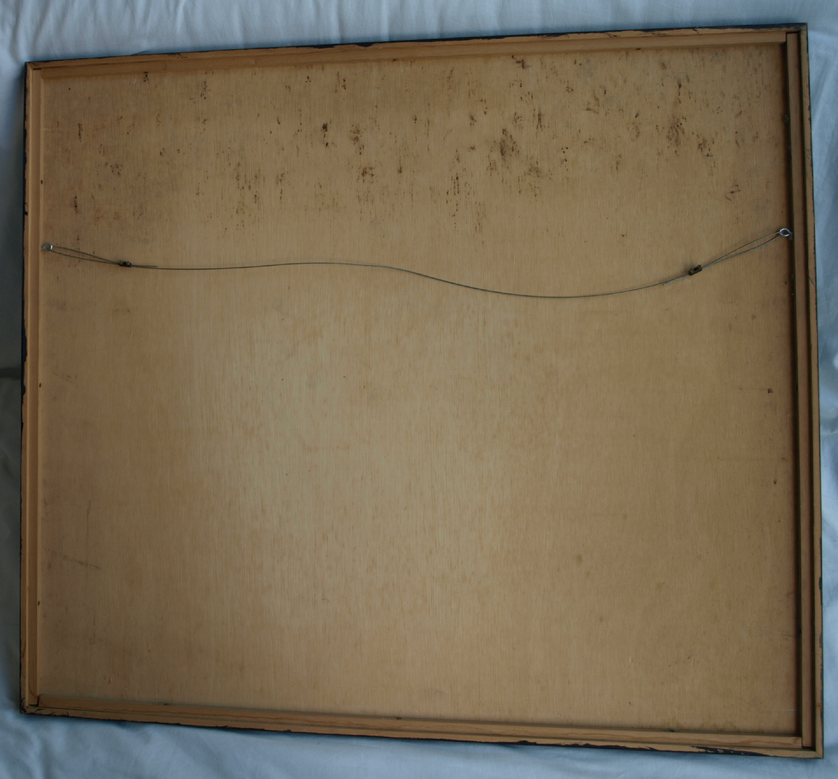Anke Engelse - Acrylverf en inkt , Vrouw met Kraai –gesigneerd & ingelijst – 1993 kopen? Bied vanaf 75!