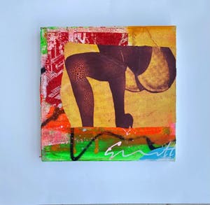 George Heidweiller - 2-luik, twee schilderijen van 30x30cm. kopen? Bied vanaf 120!