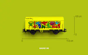 AcheterKeith Haring - Märklin Message Wagon? Enchérissez de 75!