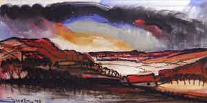 Jacques Mels - Limburgse heuvels 2 verkocht voor € 125!