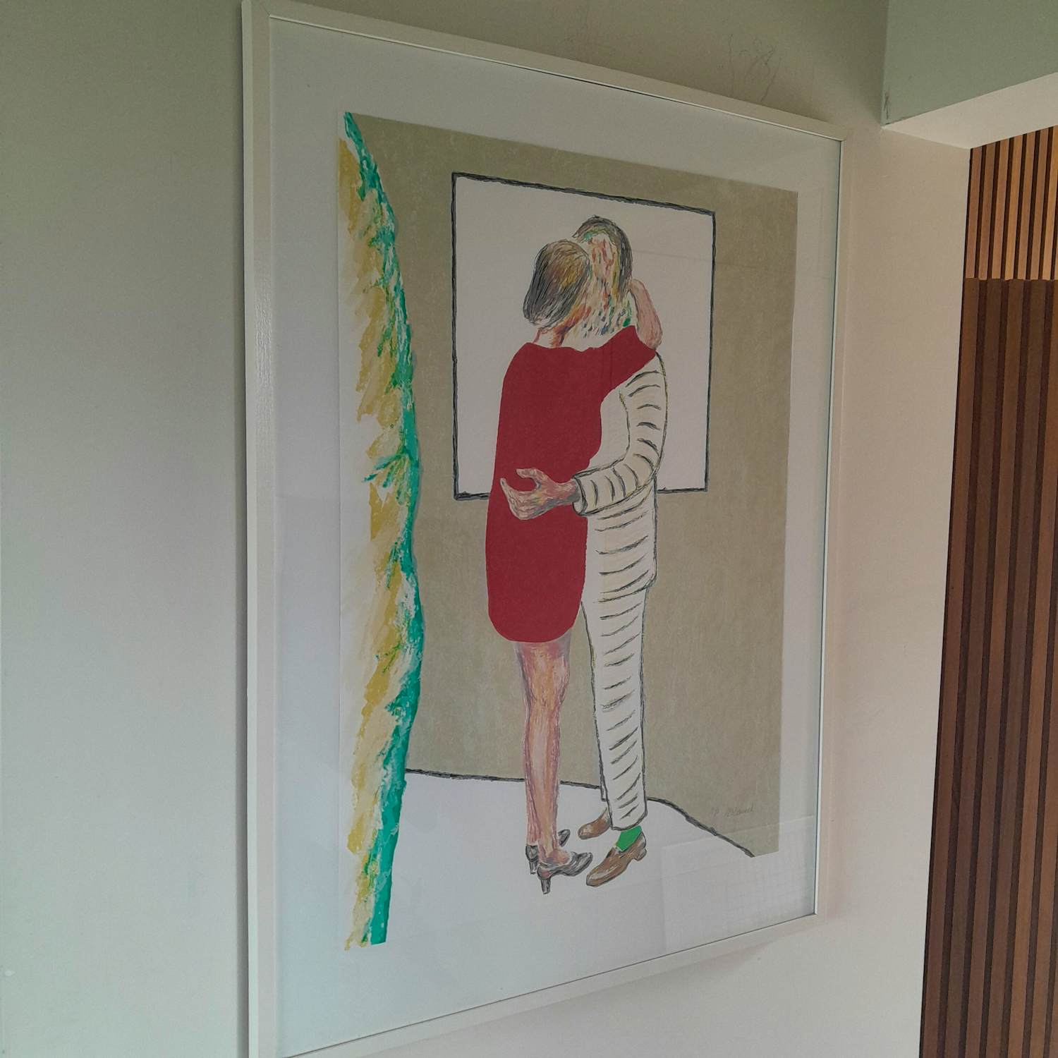 Roger Raveel - Rood van liefde verkocht voor € 1945!