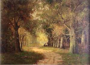 Hendrik Jan ten Cate - 1867-1955. Personen in het bos verkocht voor € 145!